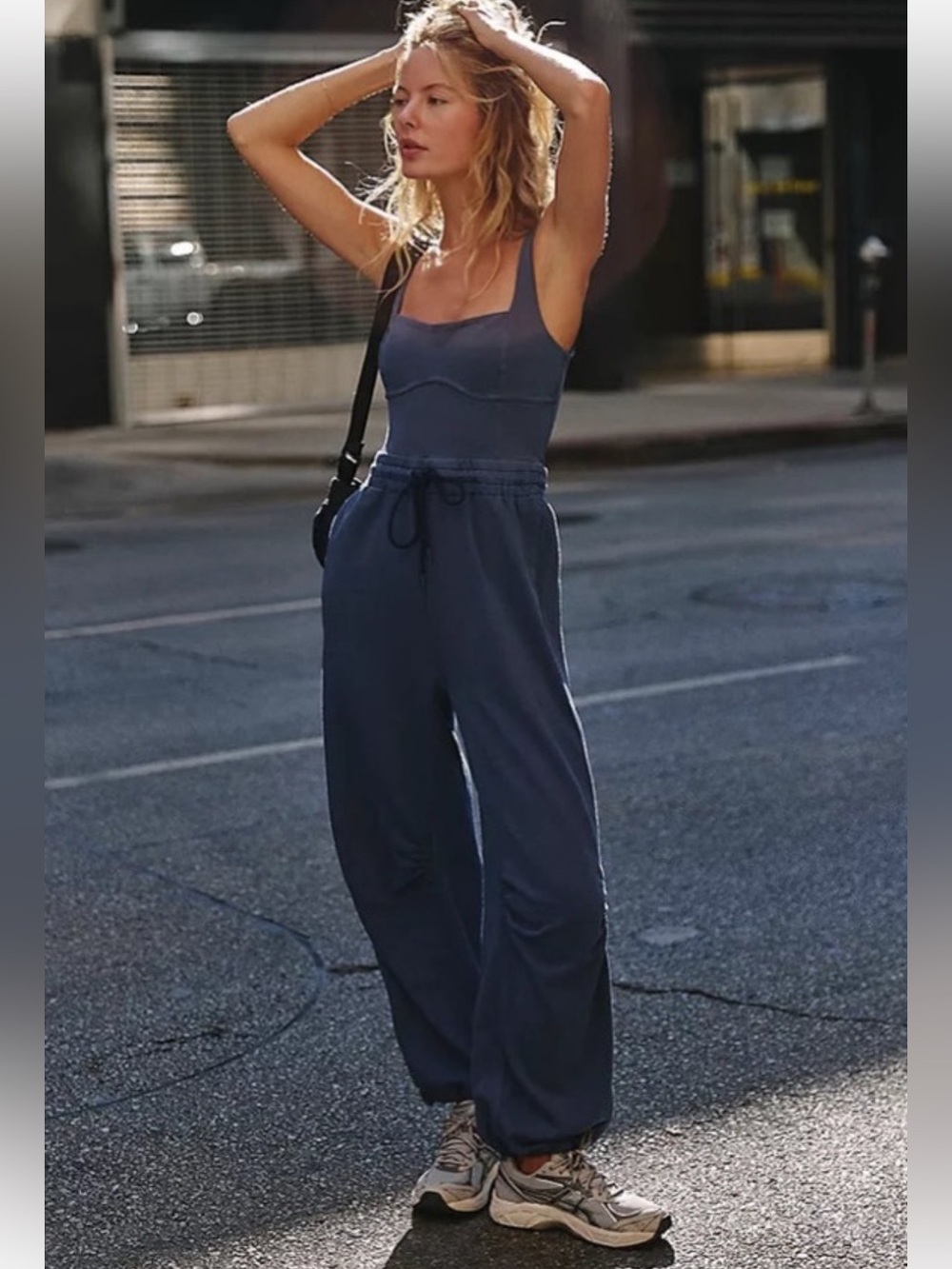 FP Movement by Free People Inbound Onesie Navy Blue